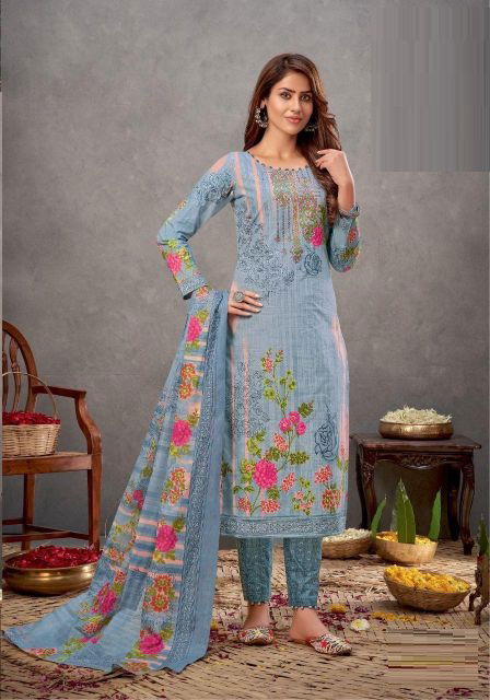 Kala Meher 6 Cotton Printed Daily Wear Designer Dress Material Collection